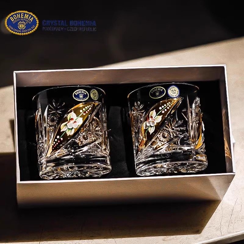 BOHEMIA SAFARI Series Crystal Whiskey Glass