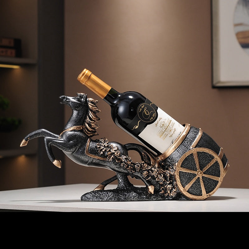 GoGlassCup Premium Horse Wine Rack GoGlassCup