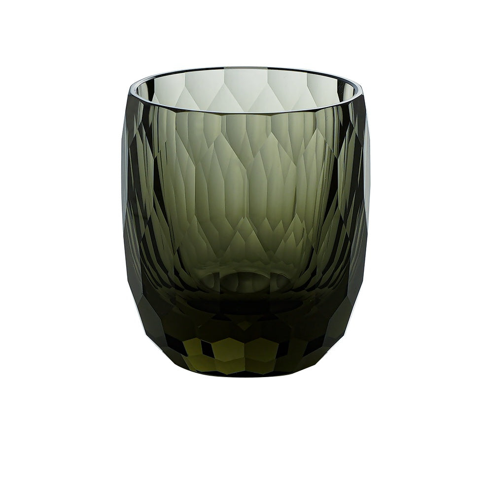 Edo Kiriko Diamond Faced K9 Crystal Whiskey Glass