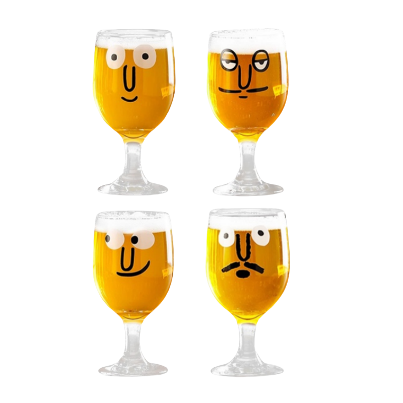 MOLA LUNA Emote Beer Mug - Goglasscup