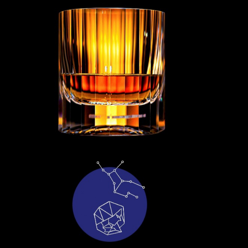 European Crystal 12 Zodiac Signs Whiskey Glass GoGlassCup