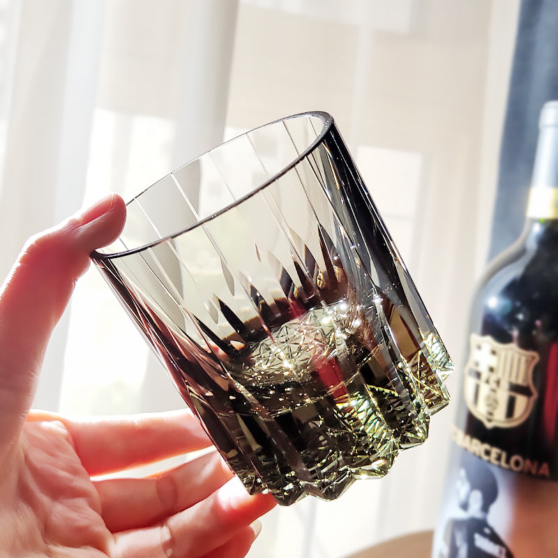 Fashion TCD K9 Crystal Japanese Edo Kiriko Whiskey Glass - Goglasscup