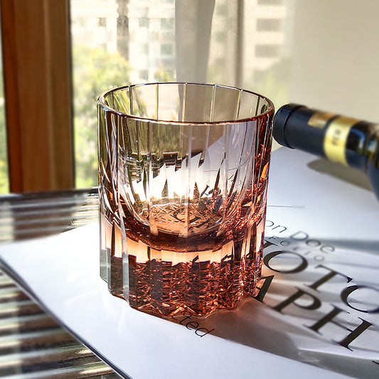 Fashion TCD K9 Crystal Japanese Edo Kiriko Whiskey Glass - Goglasscup