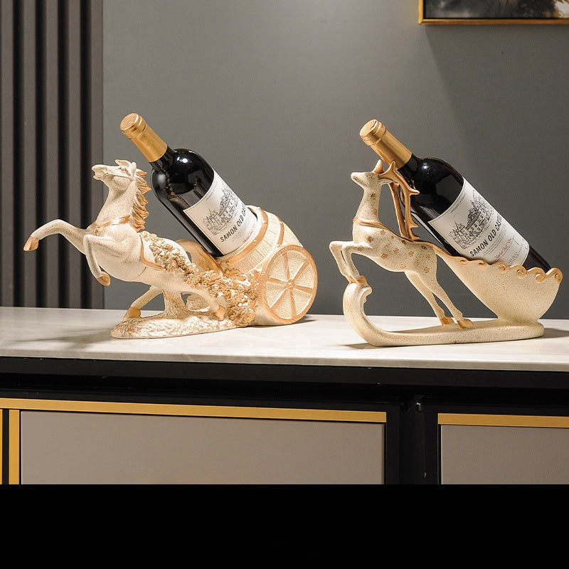 GoGlassCup Premium Horse Wine Rack - Goglasscup