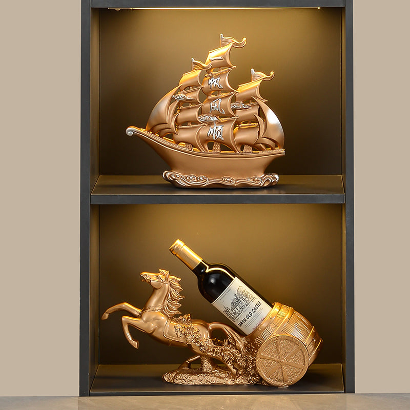 GoGlassCup Premium Horse Wine Rack - Goglasscup