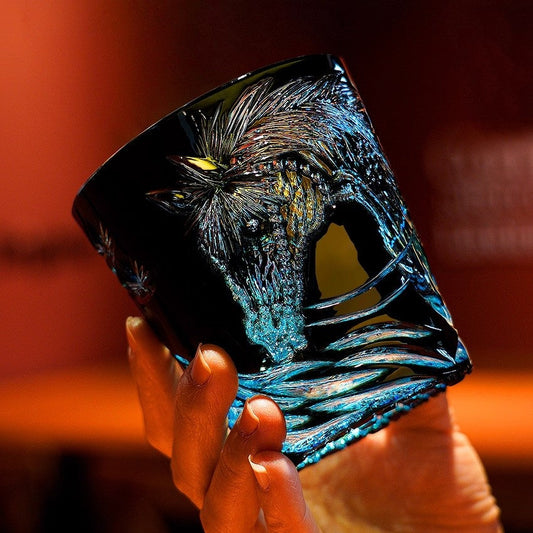 Which Edo Kiriko glass best matches the Year of the Horse?