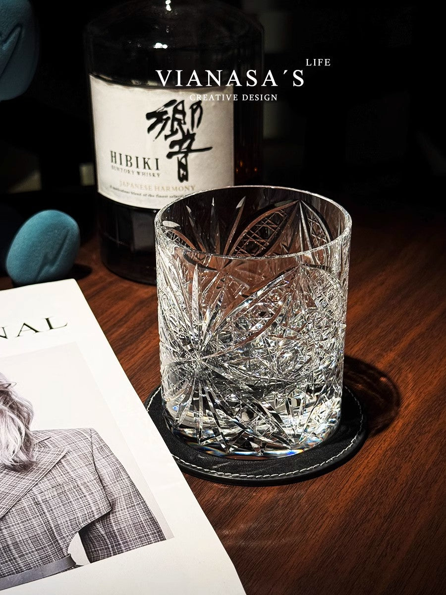 Amazing Craftsmanship:Dream Butterfly Whiskey Glass