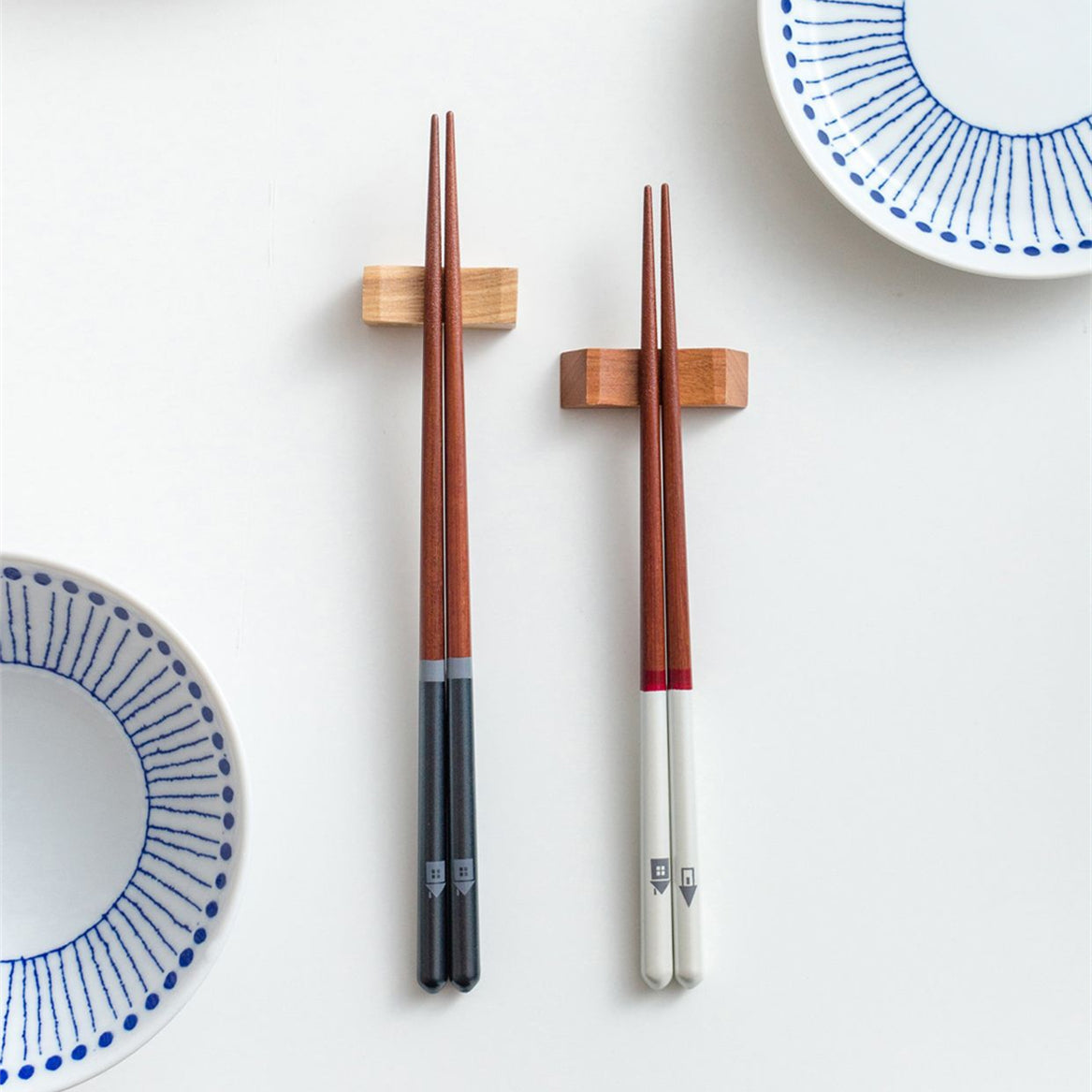What is the golden rule of using chopsticks?