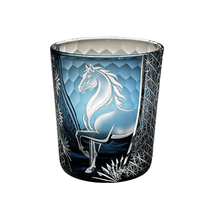 Edo Kiriko Handcrafted Meiba Whisky Glass