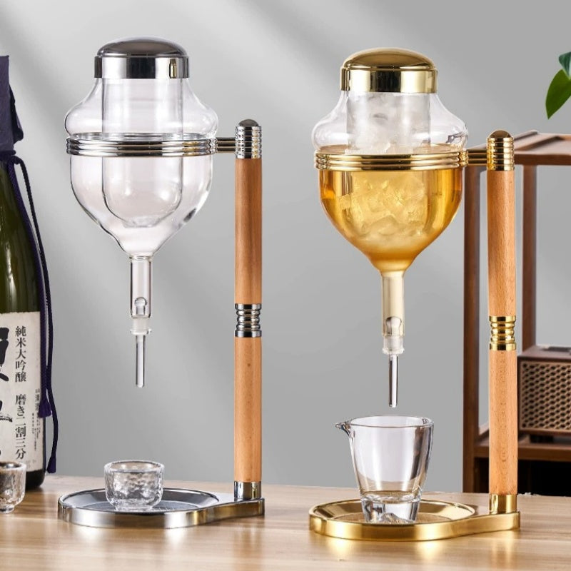 Elegant Glass Wine Dispenser Set