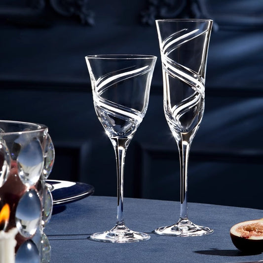 DA VINCI Vertigo Wine Glasses