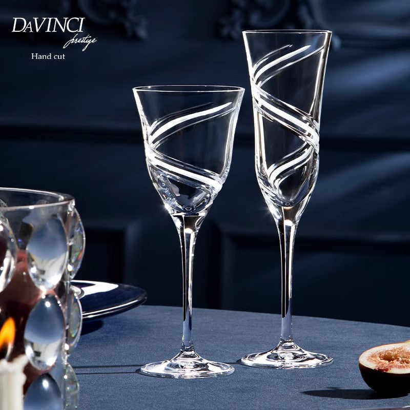 DAVINCI Vertigo Champagne Glasses - Goglasscup