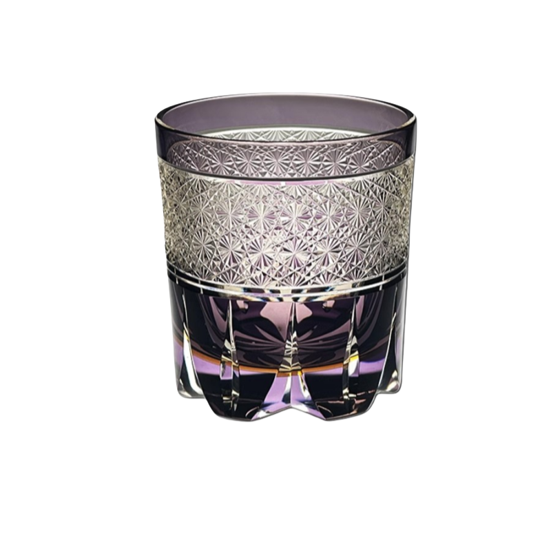 VIANASA'S Ru Meng Ling Edo Kiriko Whiskey Glass