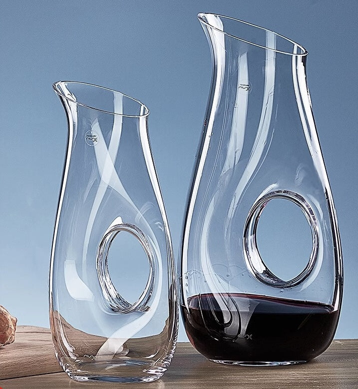 GoGlassCup Halo Crystal Wine Decanter Goglasscup