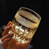 GoGlassCup Amber Celestial Whiskey Glass Goglasscup