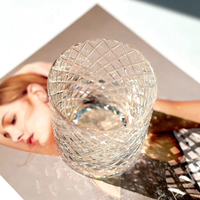 Rhombus K9 Crystal Whiskey Glass