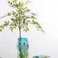 GoGlassCup Lake Blue Glass Vase