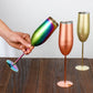 GOGLASSCUP Stainless Steel Champagne Glass