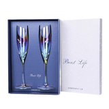 Swarovski Fantasy Colorful Champagne Glass