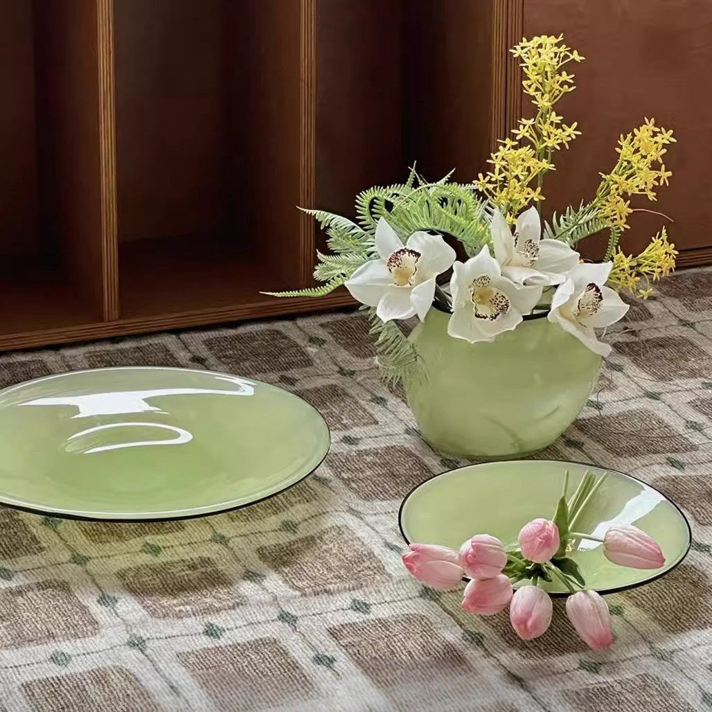 GOGLASSCUP Glass Fruit Plate - Goglasscup