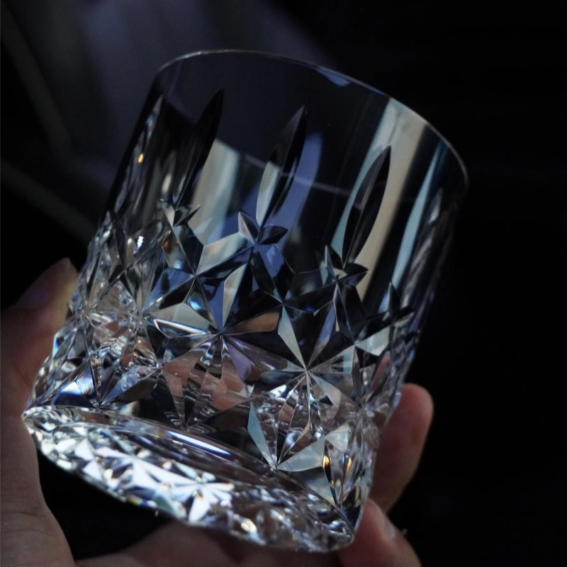 Edo Kiriko Sword of Life Whiskey Glass - Goglasscup