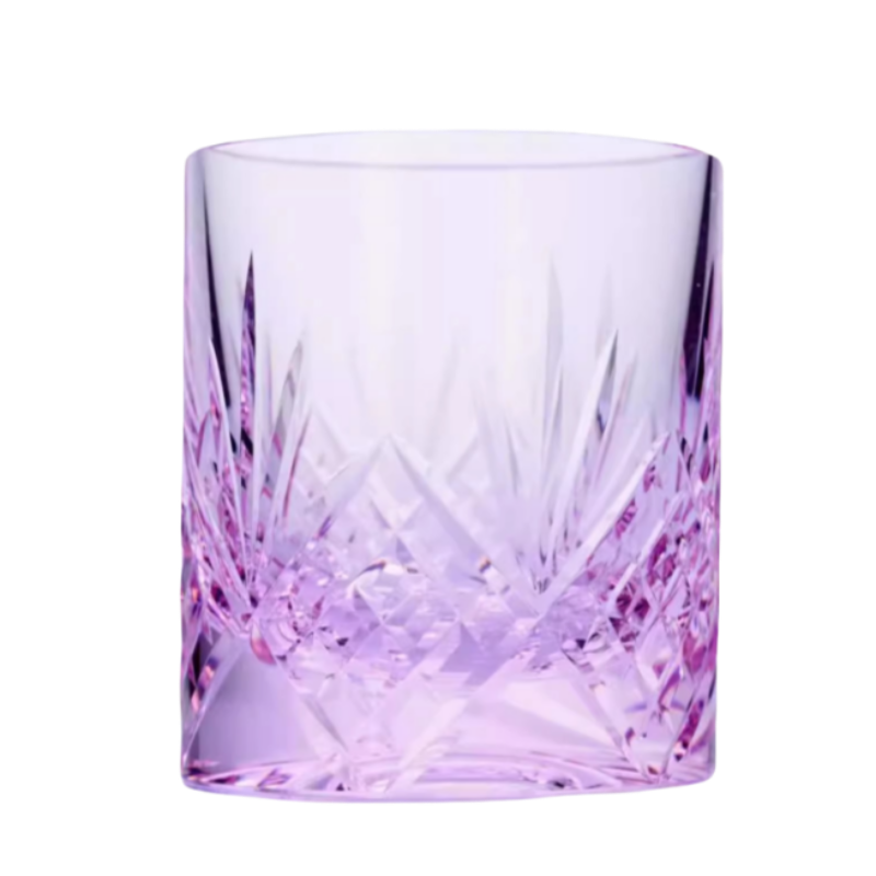 Edo Kiriko Crystal Whiskey Glasses-Psychedelic Palace GoGlassCup