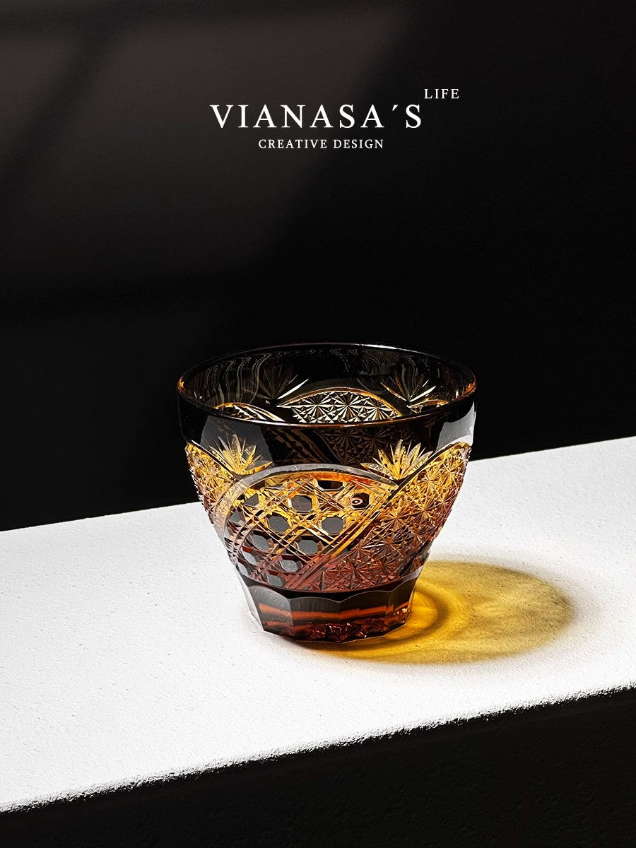 VIANASA'S Cold Rainy Night Crystal Glass-Limited Edition