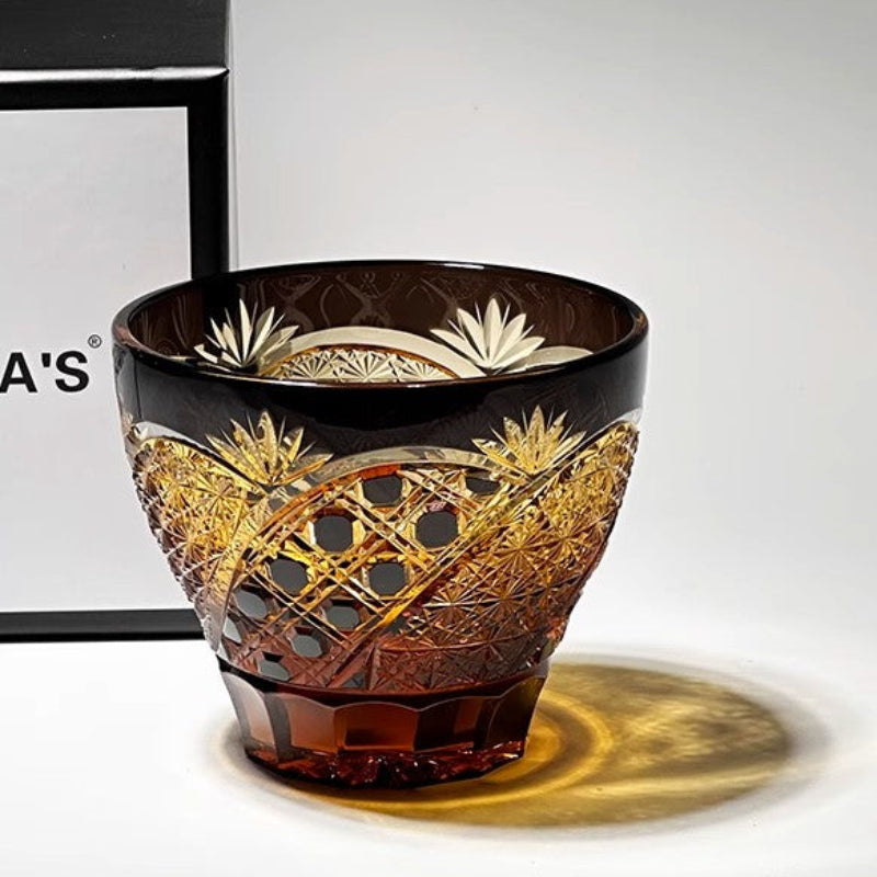 VIANASA'S Cold Rainy Night Crystal Glass-Limited Edition GoGlassCup