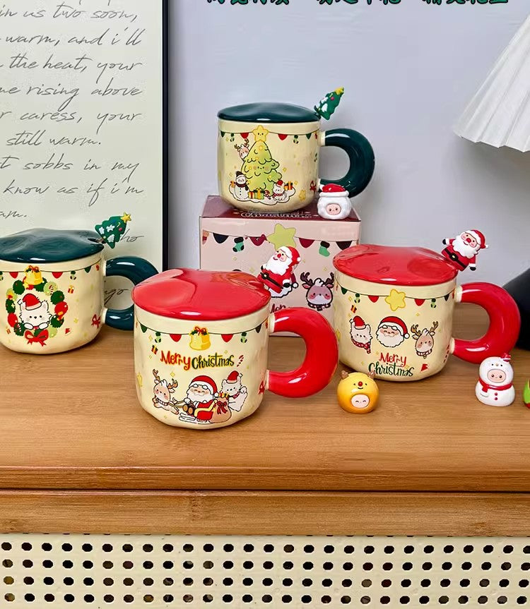 GOGLASSCUP Cute Christmas Mug