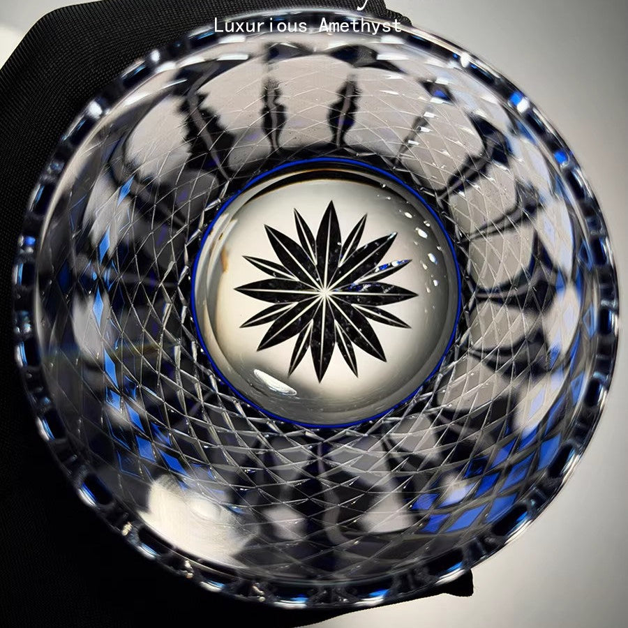 Handcrafted Shippo Crystal Edo Kiriko Whisky Glass – A Master Artisan Gift