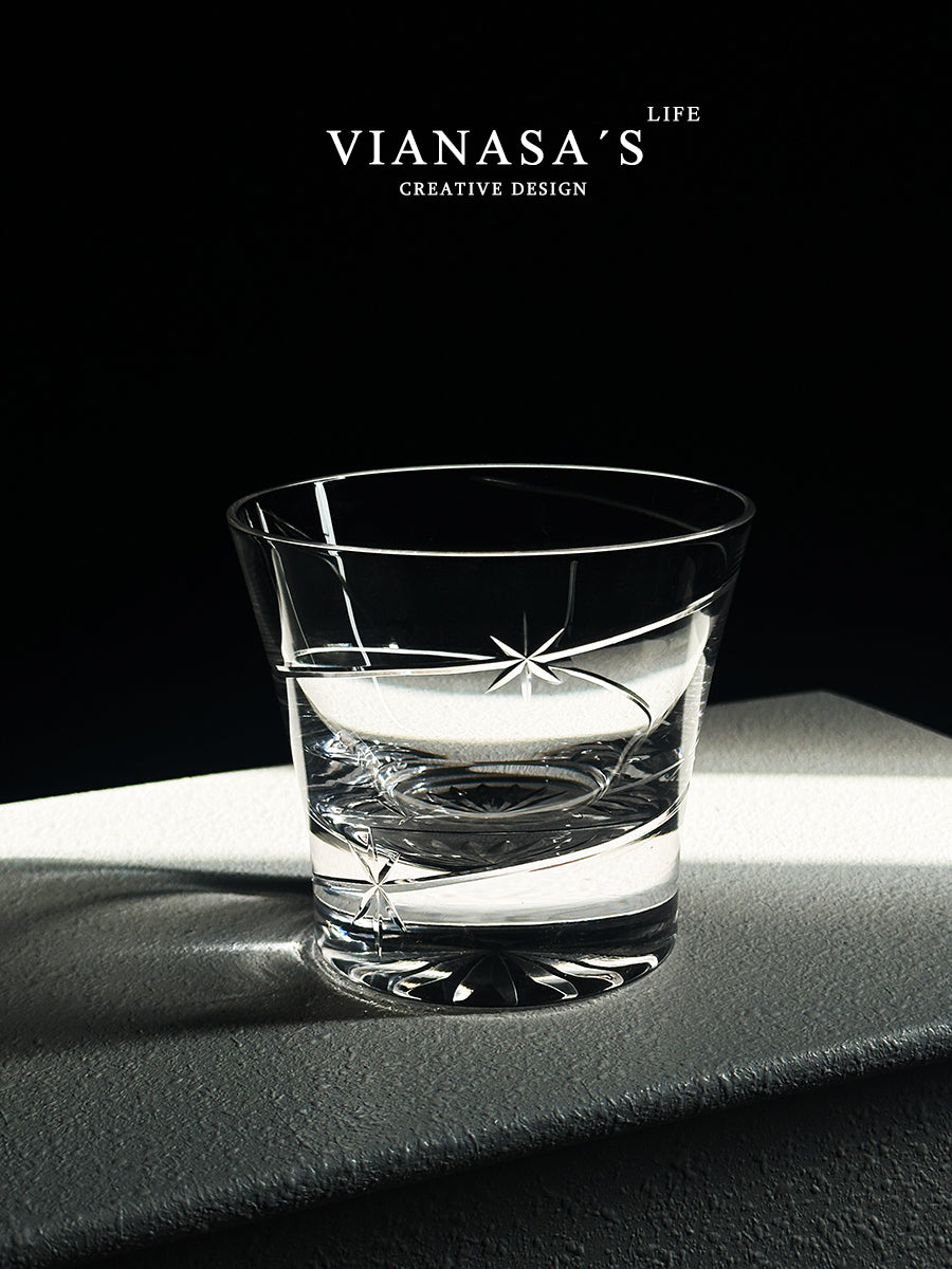 VIANASA'S Star Track Whiskey Glass - Goglasscup