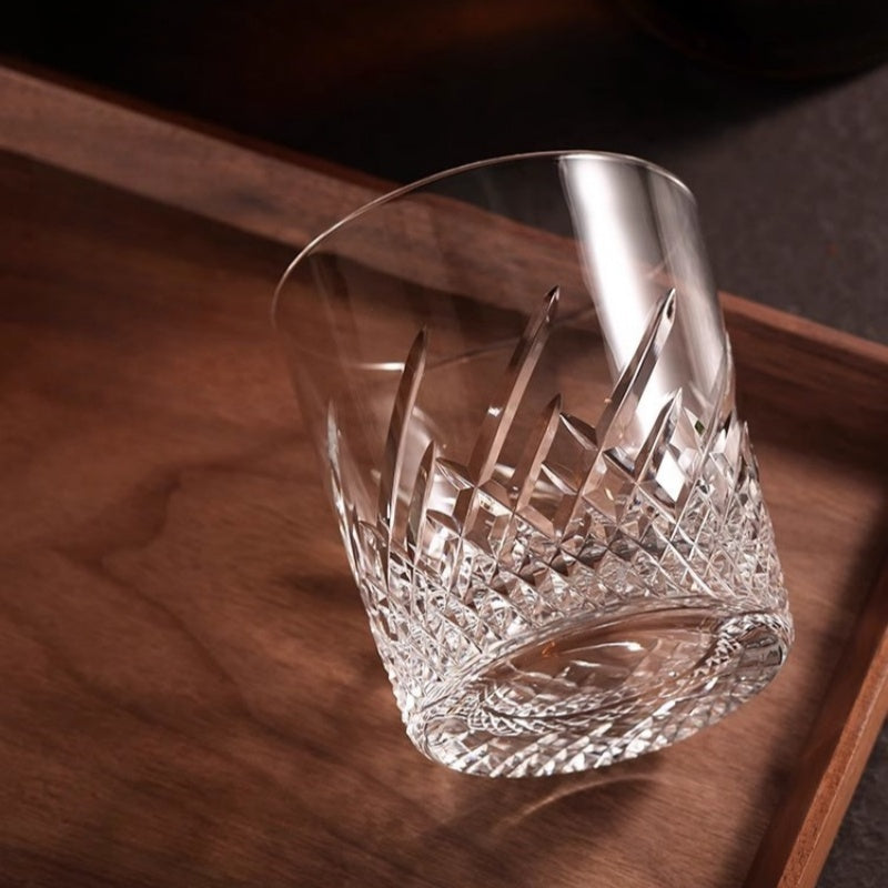 KAGAMI Edo Kiriko Whiskey Glass Twill GoGlassCup