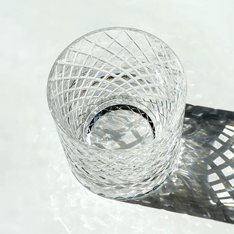 Rhombus K9 Crystal Whiskey Glass