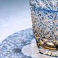 CALLURE Blue Daisy Edo Kiriko Whiskey Glass - Goglasscup