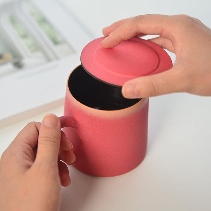 GOGLASSCUP Sand Red Strawberry Flavor Mug - Goglasscup