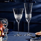 DA VINCI Hand Cut Fiesole Series Champagne Flutes - Goglasscup