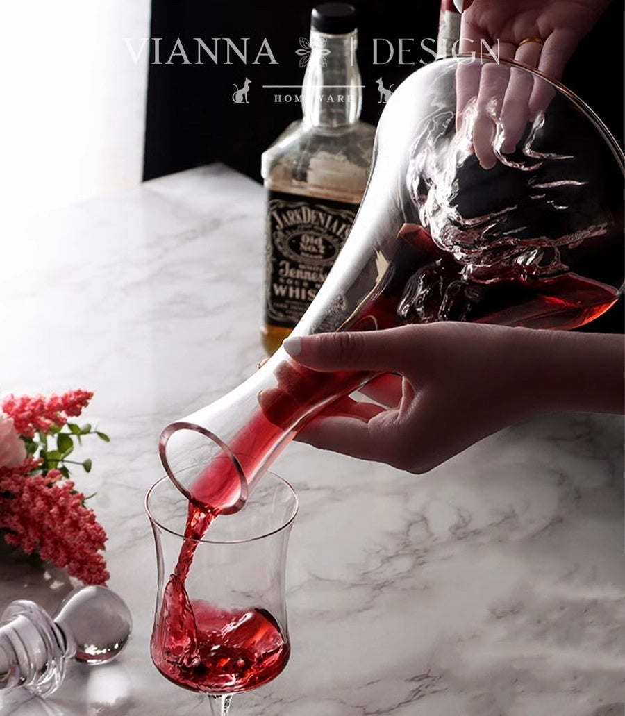 VIANNA Iceberg Wine Decanter - Goglasscup