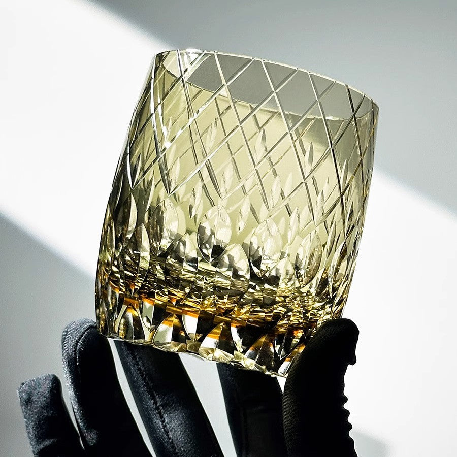 VIANASA'S Rain of Swords Crystal Whiskey Glass GoGlassCup