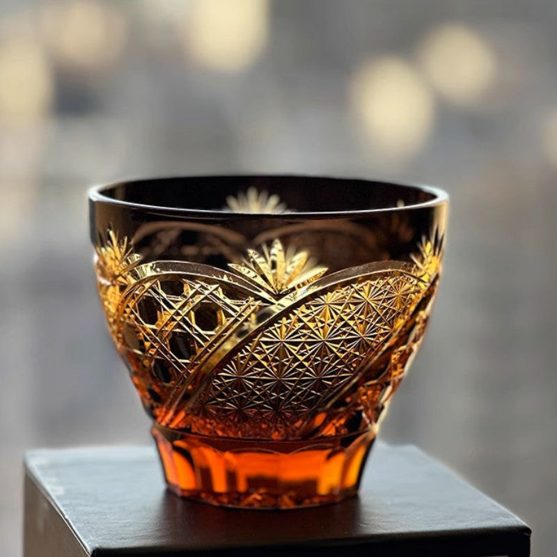 VIANASA'S Cold Rainy Night Crystal Glass-Limited Edition GoGlassCup