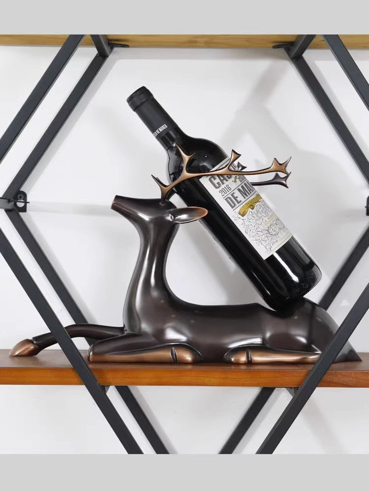 GoGlassCup Pure Copper Deer Wine Rack