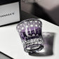 VIANASA'S Violet Edo Kiriko Whiskey Glass - Goglasscup