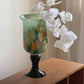 Goglasscup Glazed Wide Mouth Glass Vase