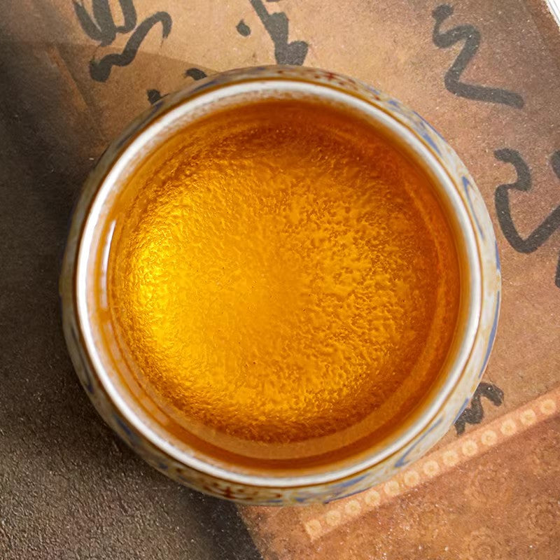 DunHuang Gilded Silver Master Tea Cups