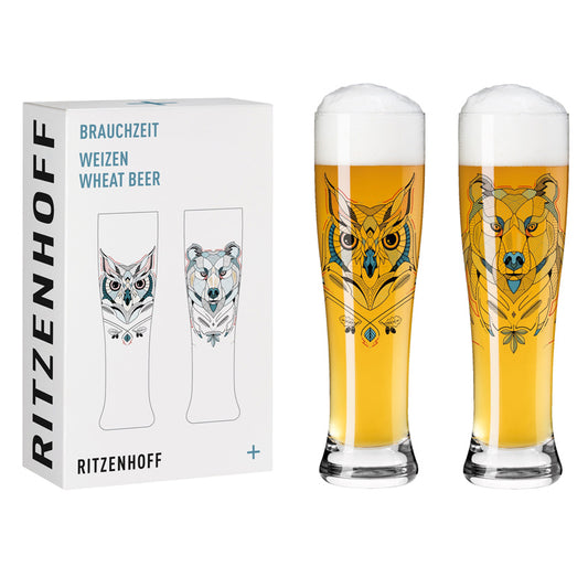 RITZENHOFF Wheat Beer Pairing Mug 2 Pieces