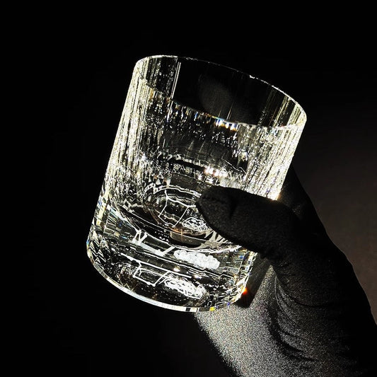 High End Crystal 12 Zodiac Signs Whiskey Glass GoGlassCup