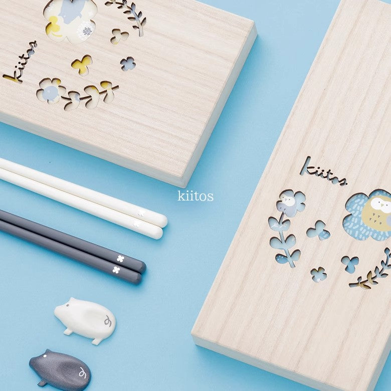Japanese Handcrafted Wooden Chopsticks Set-KIITOS