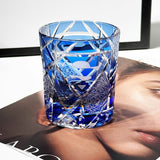 VIANASA'S Superman Returns Edo Kiriko Whiskey Glass - Goglasscup