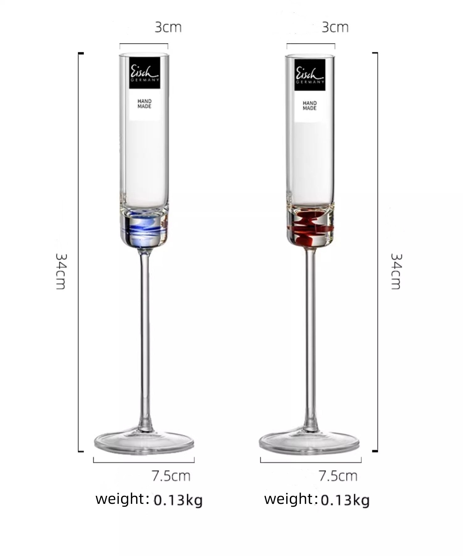 EISCH CIN CIN KELCH Champagne Flutes - Goglasscup