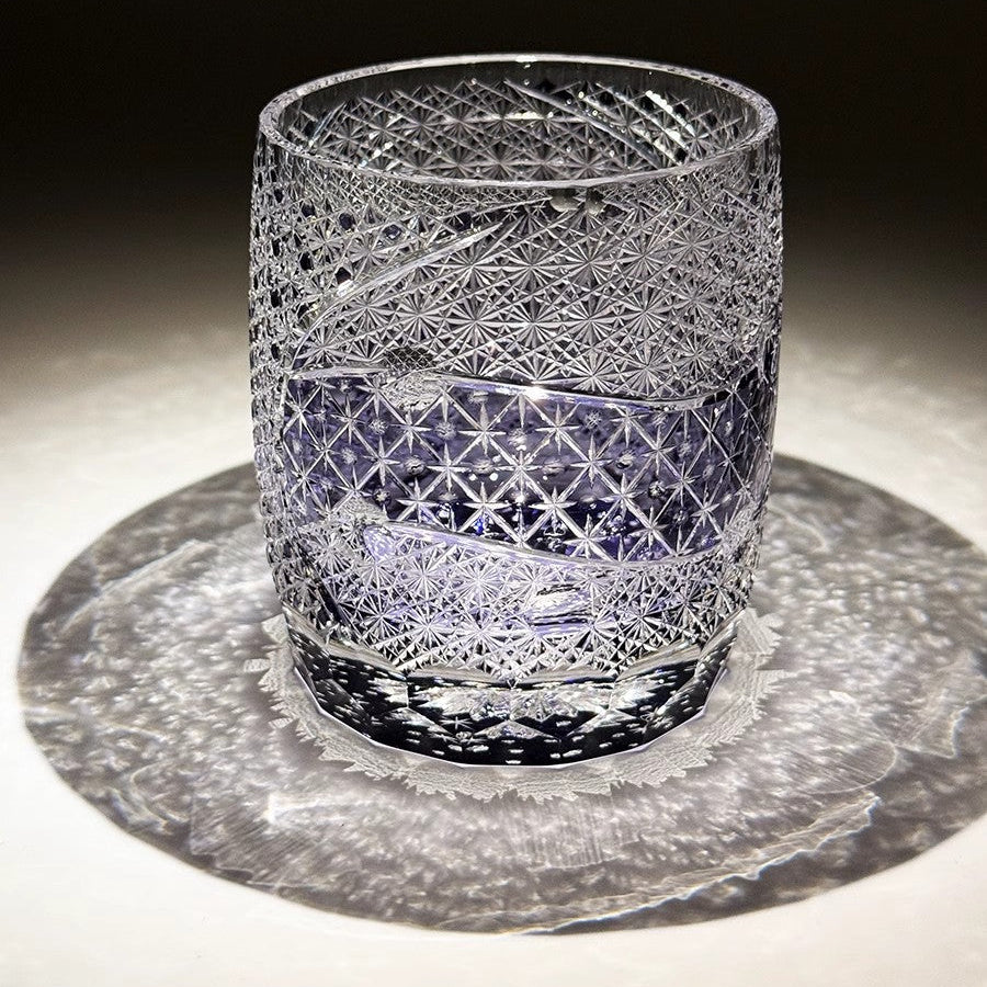 Moriello Edo Kiriko Whiskey Glass Goglasscup