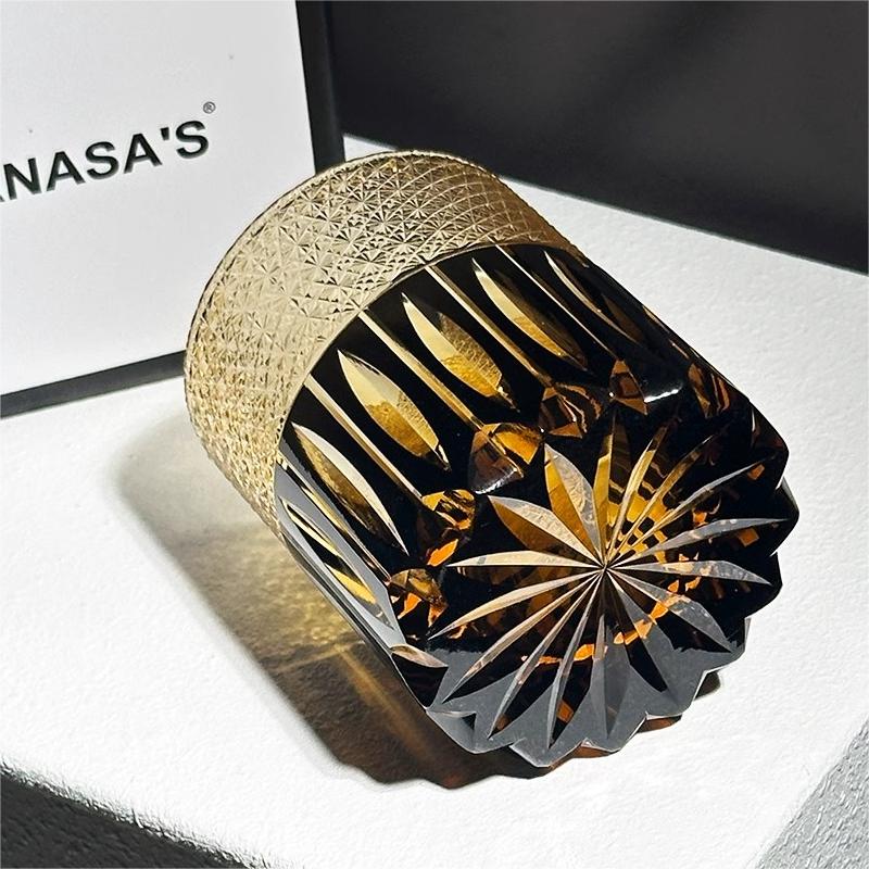 VIANASA'S Shining Edo Kiriko Whiskey Glass